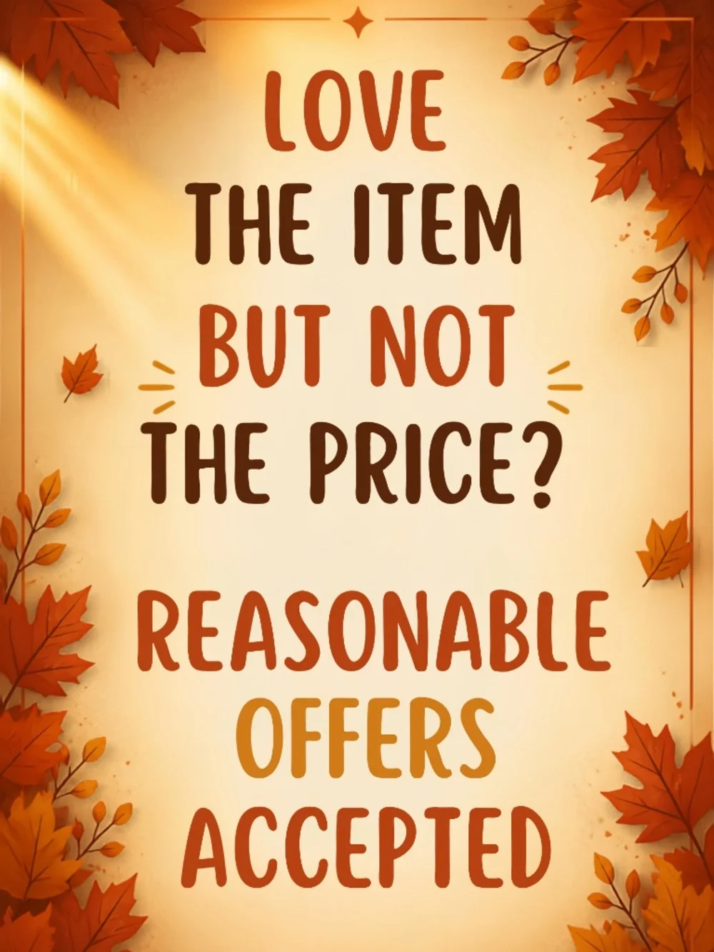 My Prices are very low - Short time sale